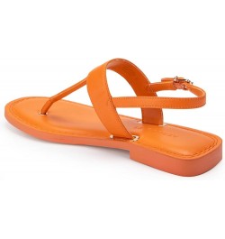 Women's Cherry Flat Sandal Mandarin $30.10 Sandals