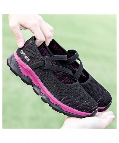 Slip on Sneakers Women Casual ShoesSlack Slip On Sneakers Soft Sole Flat Sneakers Z 15-black $10.64 Athletic Shoes