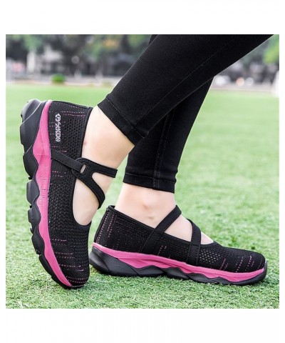 Slip on Sneakers Women Casual ShoesSlack Slip On Sneakers Soft Sole Flat Sneakers Z 15-black $10.64 Athletic Shoes