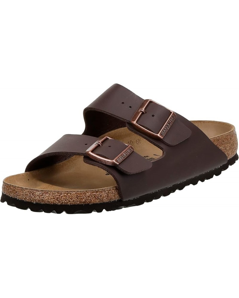 Men's Milano Slingback Sandals Brown Dark Brown $56.39 Sandals