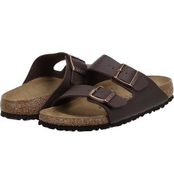 Men's Milano Slingback Sandals Brown Dark Brown $56.39 Sandals