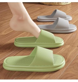 Non-slip bathroom slippers summer plus size bath sandals summer indoor home home sandals White C $11.76 Slippers