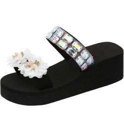 Women's Sandals Cut-Out Slip On Open Toe Flat Slides Sandals Women's Gladiator Strap Sandals Birkenstock Sandals Women Black ...