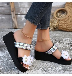 Women's Sandals Cut-Out Slip On Open Toe Flat Slides Sandals Women's Gladiator Strap Sandals Birkenstock Sandals Women Black ...