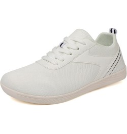 Wide Toe Box Barefoot Shoes Womens Mens Minimalist | Zero Drop Sole | Wide Width Fashion Sneaker Walking Shoes White $22.41 A...