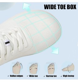 Wide Toe Box Barefoot Shoes Womens Mens Minimalist | Zero Drop Sole | Wide Width Fashion Sneaker Walking Shoes White $22.41 A...