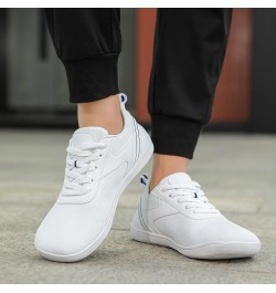 Wide Toe Box Barefoot Shoes Womens Mens Minimalist | Zero Drop Sole | Wide Width Fashion Sneaker Walking Shoes White $22.41 A...