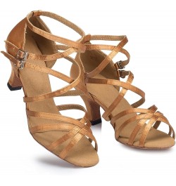 Open Toe Dance Shoes for Women's Ballroom Party Bridal Wedding Performence Dance Sandals Ycl121 Bronze $19.74 Athletic Shoes