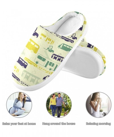 Slippers for Women Men, Memory Foam House Slippers Cozy Shoes Home Indoor Outdoor Bedroom $18.14 Slippers