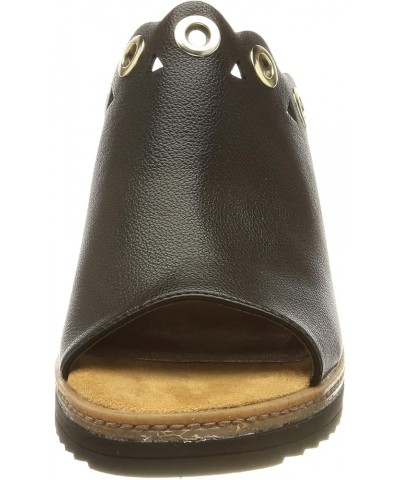 Women's Esra Evo Wedge Sandal Black Brown $39.70 Sandals