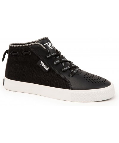 Possi RE-ROLL Unisex Sneaker Women's 10 / Men's 8.5 Black $37.73 Fashion Sneakers