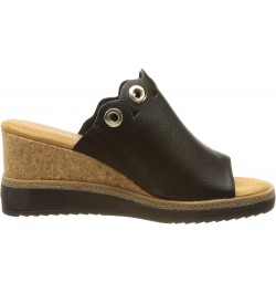 Women's Esra Evo Wedge Sandal Black Brown $39.70 Sandals