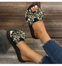 Sandals For Women Flats For Women Flip Flops Women Slides Platform Loafers For Women Closed Toe Wedges For Women Heele Black ...