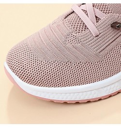 Casual Ladies Single Shoes Breathable Comfortable Middle Mom Shoes Business Casual Shoes for Women Winter Pink $15.53 Athleti...