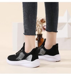 Canvas Slip On Sneakers Running Sneakers for Women Girls White Sneakers Womens Sneakers Black $18.09 Athletic Shoes