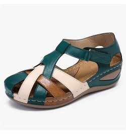 Women's Summer Sandals Casual Bohemia Gladiator Wedge Shoes Comfortable Ankle Strap Outdoor Platform Sandals Mule Clogs Slipp...