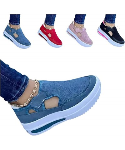 2022 Spring Sneakers Women Casual Breathable Sport Shoes Fashion, Comfy Canvas Shoes Women Fashion Women Fly Woven Breathable...