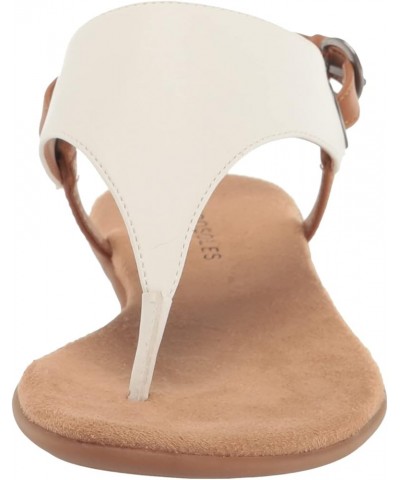 Womens IN CONCHLUSION Flat Sandal White $28.03 Sandals