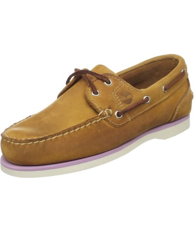 Womens Amherst Boat Shoe Tan/Tan $26.35 Loafers & Slip-Ons