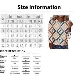 Women's Casual 3/4 Sleeve T-Shirts Crewneck Cute Tunic Tops Long Sleeve Comfort Dressy Casual Painting Graphic Tees 1-beige $...