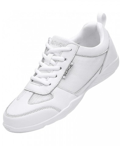 Women's Cheerleading Shoes Fitness Dance Sports Shoes Breathable Competition Cheer Shoes White $21.18 Athletic Shoes