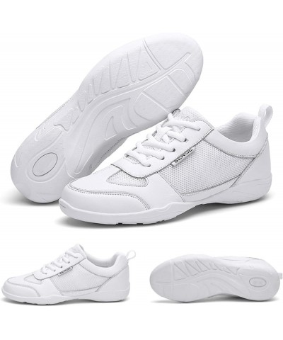 Women's Cheerleading Shoes Fitness Dance Sports Shoes Breathable Competition Cheer Shoes White $21.18 Athletic Shoes