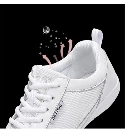 Women's Cheerleading Shoes Fitness Dance Sports Shoes Breathable Competition Cheer Shoes White $21.18 Athletic Shoes