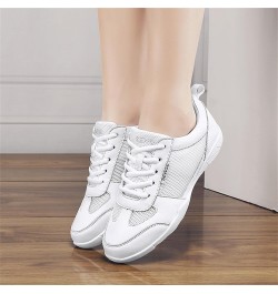 Women's Cheerleading Shoes Fitness Dance Sports Shoes Breathable Competition Cheer Shoes White $21.18 Athletic Shoes