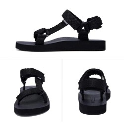 Women's Original Sport Sandals Hiking Sandals with Arch Support Yoga Mat Insole Light Weight Outdoor Water Shoes Black $11.34...