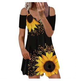 Plus Size Party Dresses for Women Sexy Sleeve Tunic Straps Dress Woman's Casual Dresses, Large Black- Dress for Women 2024 $8...