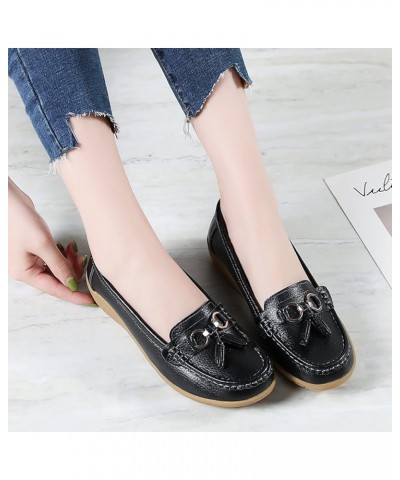 Women Elastic Strappy Open Toe Ankle Strap Summer Low Flat Heel Sandals Comfort Slip-on Sandal 2-htrns-8-black $17.39 Sandals