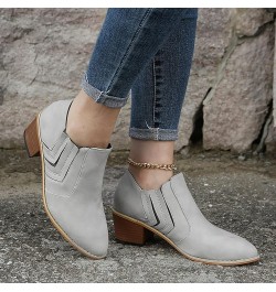 Womens Booties And Ankle Boots Black White Ankle Boots Heel Black Booties for Women Low Heel Taupe Ankle Boots Wide Leather W...