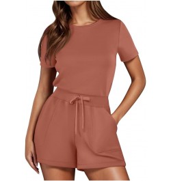 Dress Suite Outfits Women Solid Jumpsuit With 4 Pockets Jumpsuit Rompers for Women Club Rose Gold-b➤➤ Womens Rompers 2024 $12...