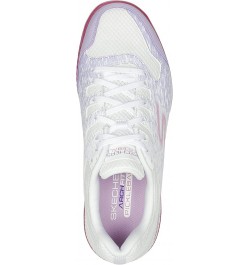 women's Go Train Arch Fit Viper Court-Pickleball Sneaker White/Lavender $54.97 Athletic Shoes