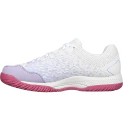 women's Go Train Arch Fit Viper Court-Pickleball Sneaker White/Lavender $54.97 Athletic Shoes