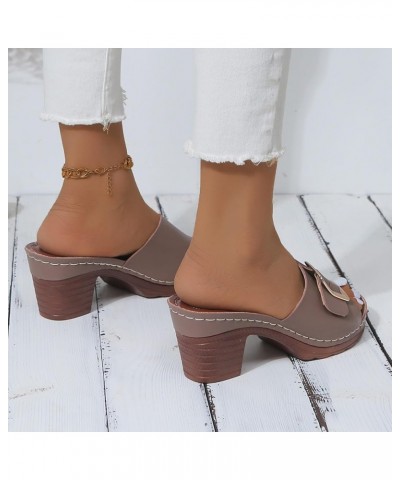 Womens Flip Flop Leather Indoor Outdoor Slippers For Women Sandals Women Soft Close Drawer Slides Womens Sand Pink-8 $10.43 A...