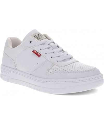 Women's Drive Lo Sneaker White Mono $16.25 Fashion Sneakers