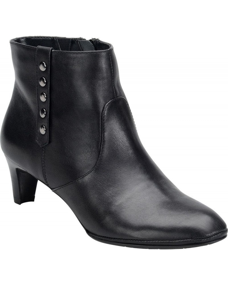 Tacoma Black Ankle Boot Black $26.95 Boots