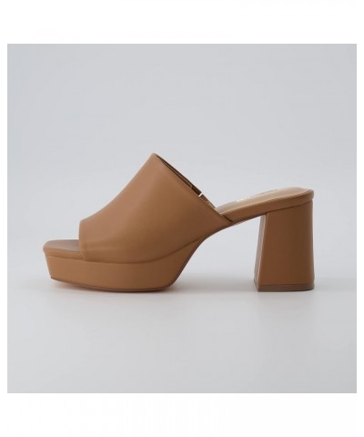 Women's Cupid platform dress sandal +Memory Foam and Wide Widths Available Tan $29.69 Sandals