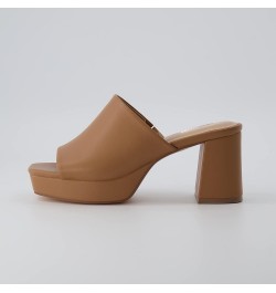 Women's Cupid platform dress sandal +Memory Foam and Wide Widths Available Tan $29.69 Sandals