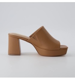 Women's Cupid platform dress sandal +Memory Foam and Wide Widths Available Tan $29.69 Sandals