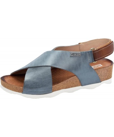 Wedge sandals Leather Mahon for Woman Denim $51.13 Sandals