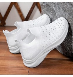 Women's Slip On Canvas Sneaker Soft Work Shoes Vintage Walking Canvas Slip on Shoes Running Shoes Tennis Shoes White $15.97 F...