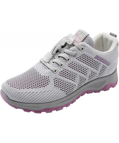 Women's Walking Shoes Lightweight Running Shoes Women Sneakers Ennis Workout Walking Gym Lightweight Athletic Shoes Grey $16....