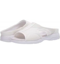 Women's Tine2 Slide Sandal White/White $19.94 Sandals