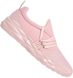 Cute Fashion Canvas Women Breathable Pure Color Sneakers Leisure Sports Shoes, 5.5, Black Pink $12.23 Fashion Sneakers