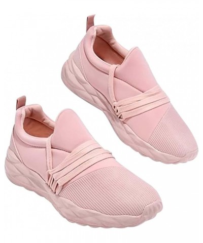 Cute Fashion Canvas Women Breathable Pure Color Sneakers Leisure Sports Shoes, 5.5, Black Pink $12.23 Fashion Sneakers