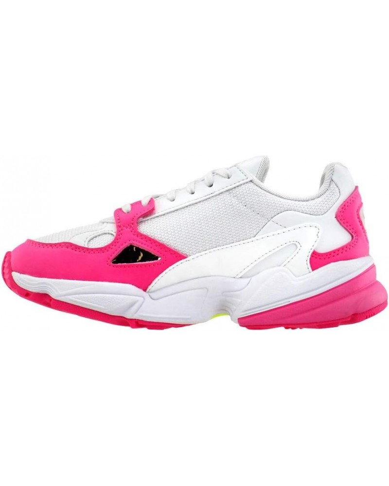 Women's Originals Falcon Shock Pink/Solar Yellow/Raw White Nylon Casual Shoes 6 M US $51.30 Fashion Sneakers