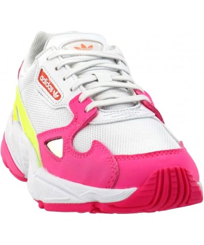 Women's Originals Falcon Shock Pink/Solar Yellow/Raw White Nylon Casual Shoes 6 M US $51.30 Fashion Sneakers