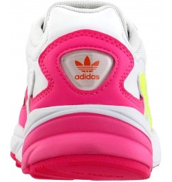 Women's Originals Falcon Shock Pink/Solar Yellow/Raw White Nylon Casual Shoes 6 M US $51.30 Fashion Sneakers